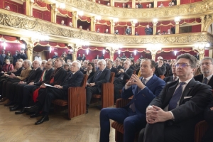 Il Presidente Sergio Mattarella alla cerimonia di inaugurazione delle celebrazioni del centenario della morte di Piero Gobetti
