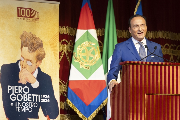 L'intervento di Alberto Cirio, Presidente della Regione Piemonte 
