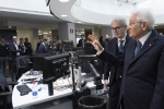 Il Presidente Mattarella visita la redazione del quotidiano La Stampa