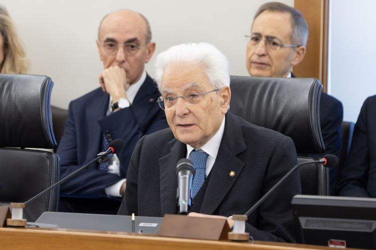 Il Presidente Sergio Mattarella presiede l'Assemblea plenaria del Consiglio Superiore della Magistratura
