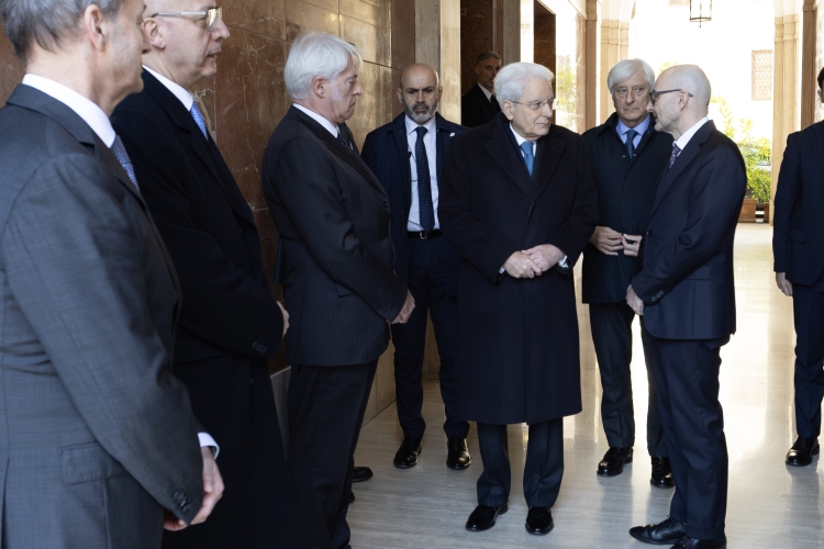 Il Presidente Sergio Mattarella presiede l'Assemblea plenaria del Consiglio Superiore della Magistratura
