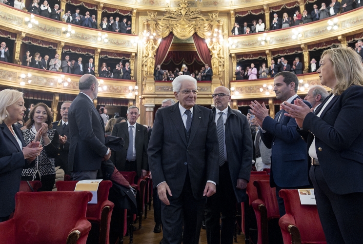 Il Presidente della Repubblica Sergio Mattarella in occasione della cerimonia della IX Giornata dell’orgoglio dell’appartenenza all’Avvocatura e dell’accoglienza dei giovani avvocati