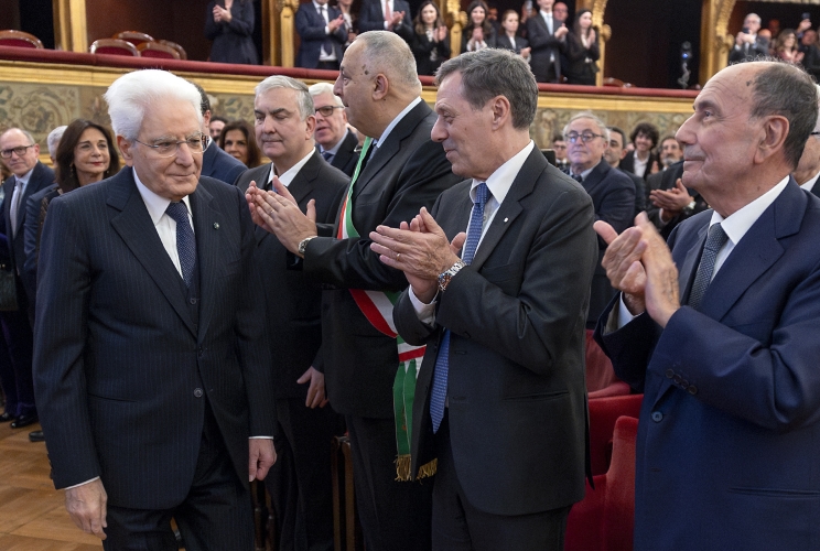 Il Presidente della Repubblica Sergio Mattarella in occasione della cerimonia della IX Giornata dell’orgoglio dell’appartenenza all’Avvocatura e dell’accoglienza dei giovani avvocati