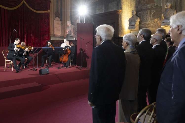 Il Presidente Sergio Mattarella in occasione della cerimonia d’inaugurazione dei corsi di formazione della Scuola Superiore della Magistratura
