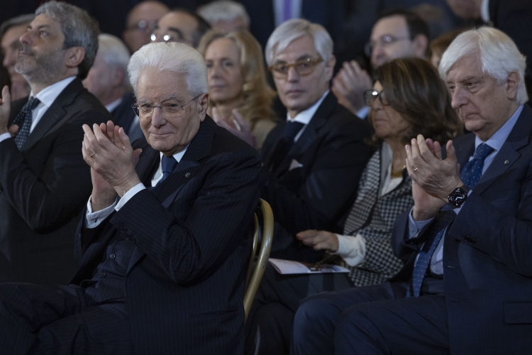Il Presidente Sergio Mattarella in occasione della cerimonia d’inaugurazione dei corsi di formazione della Scuola Superiore della Magistratura
