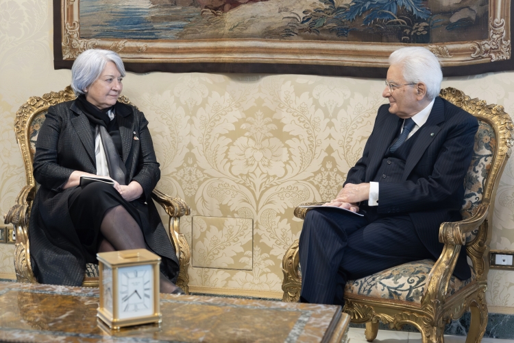 Il Presidente della Repubblica Sergio Mattarella incontra Mary May Simon, Governatrice Generale del Canada
