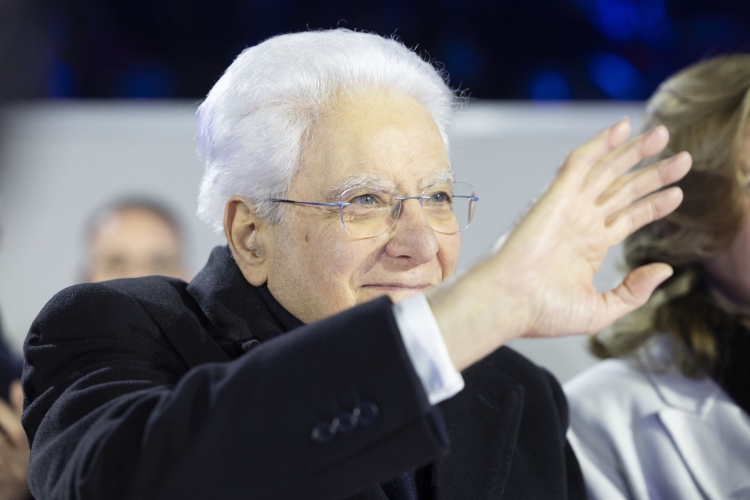Il Presidente della Repubblica Sergio Mattarella alla cerimonia di apertura dei Giochi Paralimpici Invernali Milano Cortina 2026
