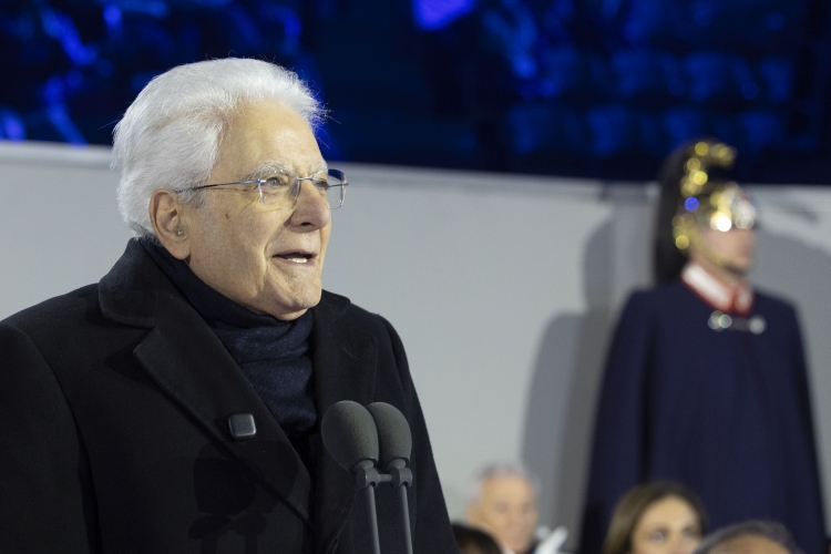 Il Presidente della Repubblica Sergio Mattarella alla cerimonia di apertura dei Giochi Paralimpici Invernali Milano Cortina 2026

