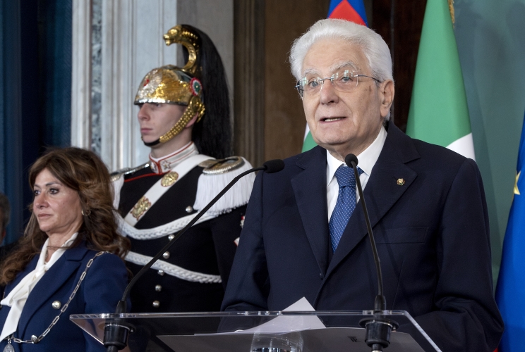 Il Presidente della Repubblica Sergio Mattarella in occasione delle celebrazione della “Giornata Internazionale della Donna”