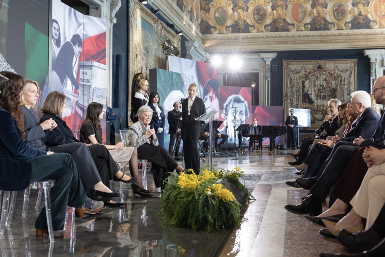 Il Presidente della Repubblica Sergio Mattarella in occasione delle celebrazione della “Giornata Internazionale della Donna”
