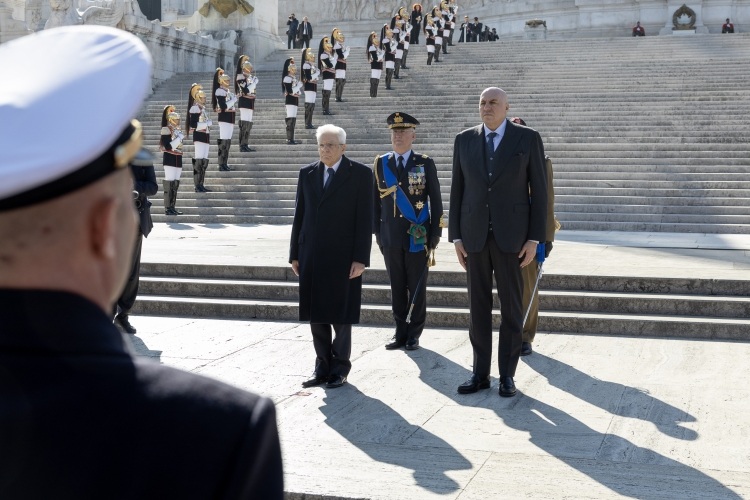 Il Presidente della Repubblica Sergio Mattarella in occasione del 165° anniversario della Giornata dell’Unità Nazionale
