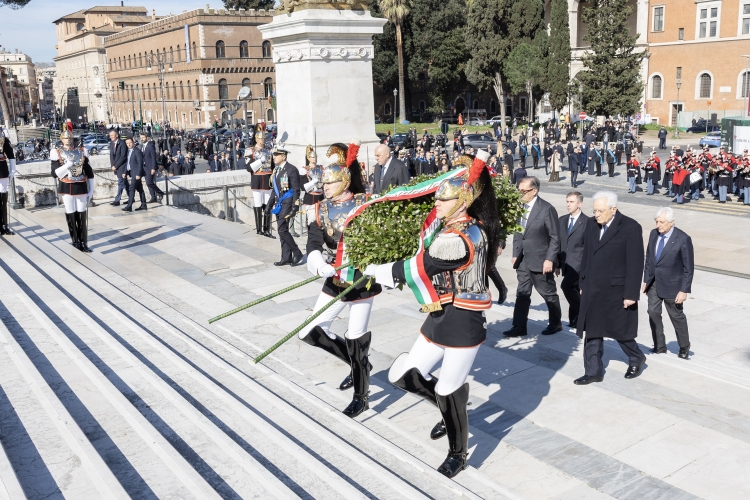 Il Presidente della Repubblica Sergio Mattarella in occasione del 165° anniversario della Giornata dell’Unità Nazionale

