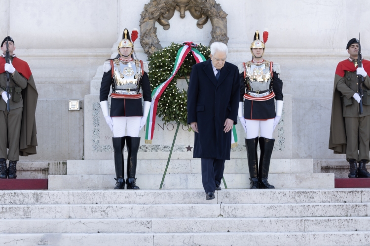 Il Presidente della Repubblica Sergio Mattarella in occasione del 165° anniversario della Giornata dell’Unità Nazionale
