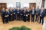Il Presidente della Repubblica Sergio Mattarella in occasione del cinquantesimo anniversario della fondazione del TG2  
